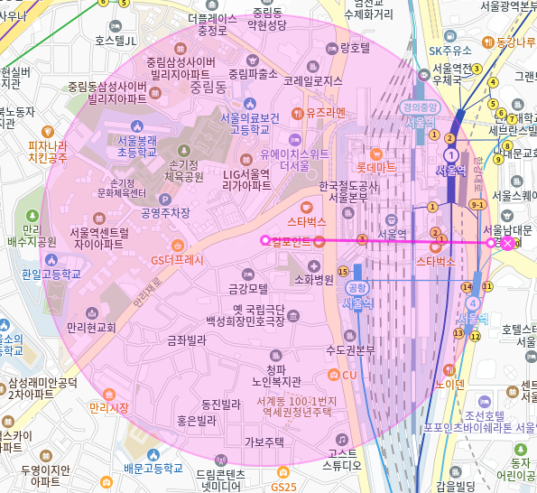 서울역 월주차_3번출구 도보 2분 초역세권 월주차는 여기!