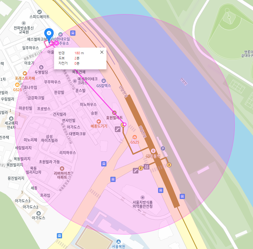 신목동역 월주차_역에서 도보 2분 역세권, 전일 24시, 단일주차 지정석, 자주식