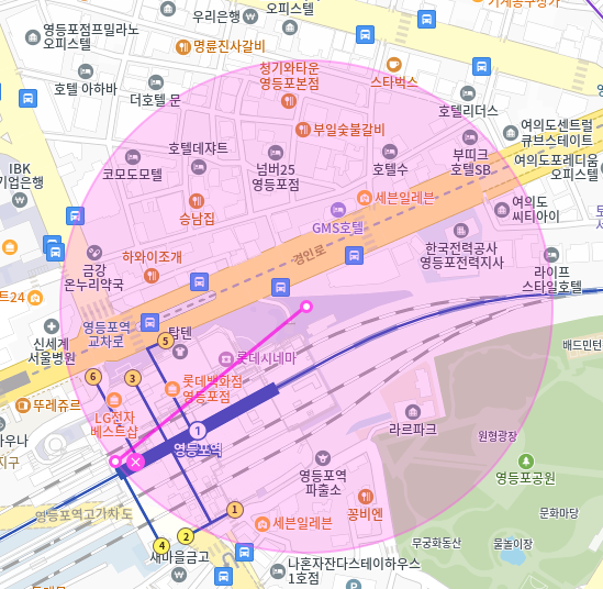 영등포 월주차_영등포역 5번 출구 도보 6분 거리 주차장