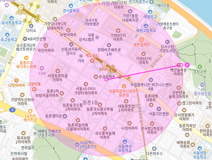 증미역 월주차_3번출구 코앞 접근성 좋은 편리한 단일주차장