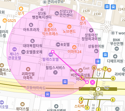 부천 월주차_상동역 도보 6분 거리 자주식 단일주차
