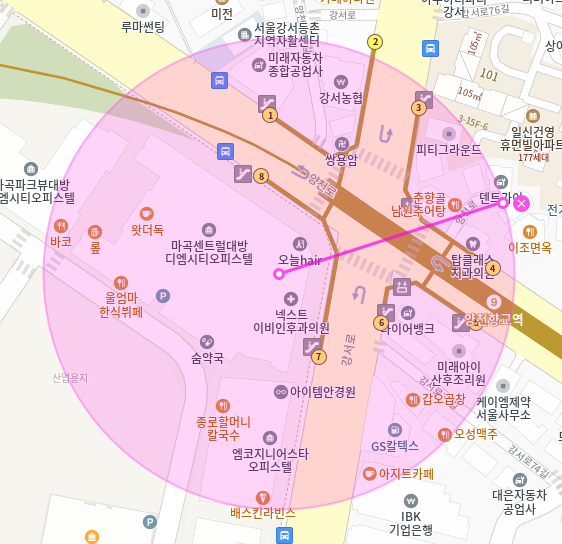 마곡동 월주차 / 양천향교역 바로 앞, 초역세권, 신규 단일주차장