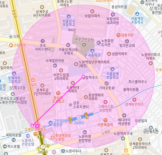 노원 월주차_노원역 10번출구 인근 전일 24시 단일주차장 가져가세요!