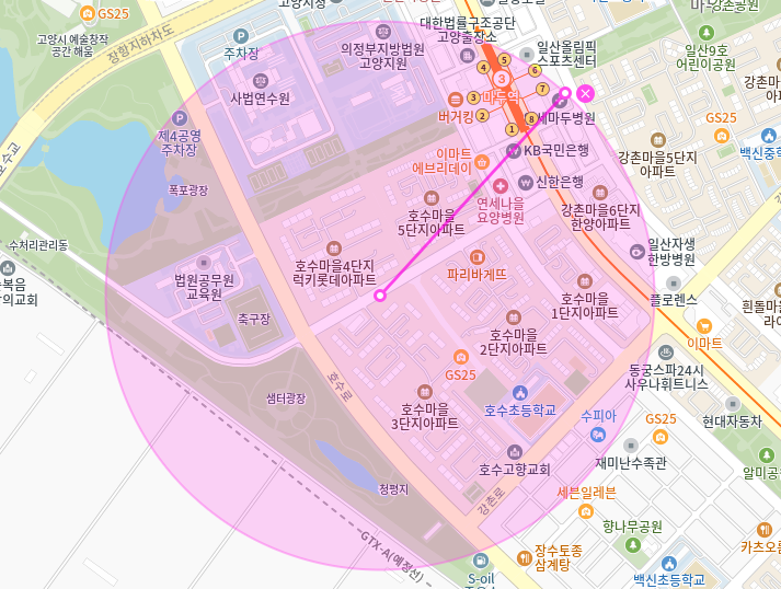 마두역 월주차_편안한 전일24시 역세권 단일주차장