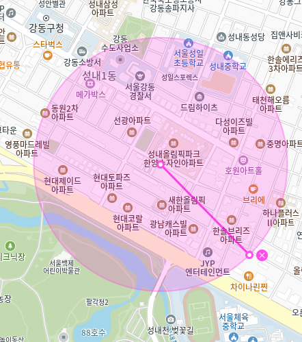 강동구 월주차_성내동 인근 자주식 지정석 주차장