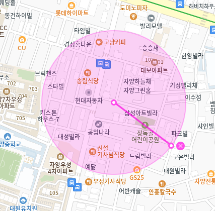 자양동 월주차_자양초, 자양중 인근 자주식 주차장