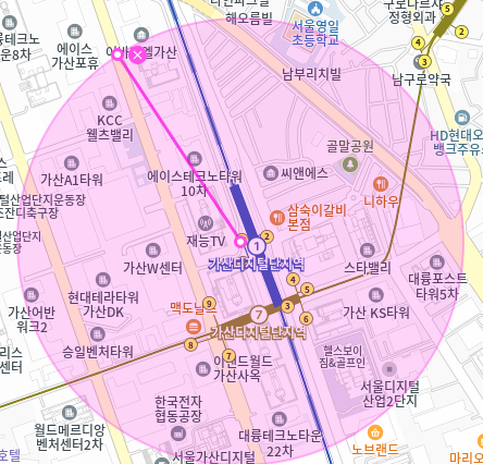 가산동 월주차_가디역 회사 출퇴근하기 좋은 24시 단독 주차장