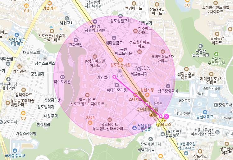 숭실대입구역 월주차_초역세권 지정석 *인기매물*