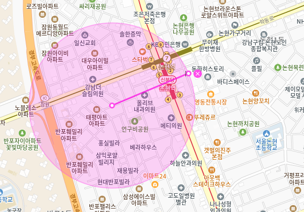 반포동 월주차_논현역 인근 역세권 지정석 *선착순 1명*