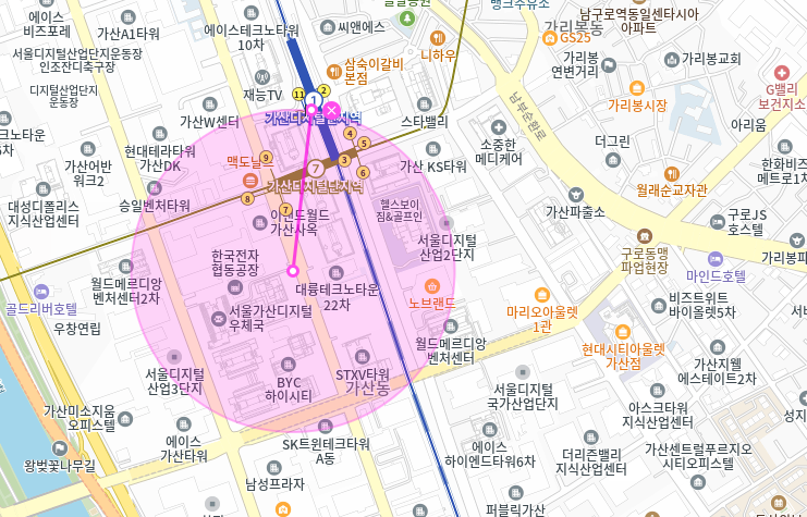 가산동 월주차_'내 지정석' 역세권 월주차장 저렴하게 이용하세요