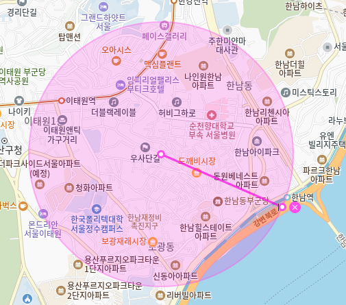 한남동 월주차_한남 골목길 주차는 지정석이 유일한 답입니다!