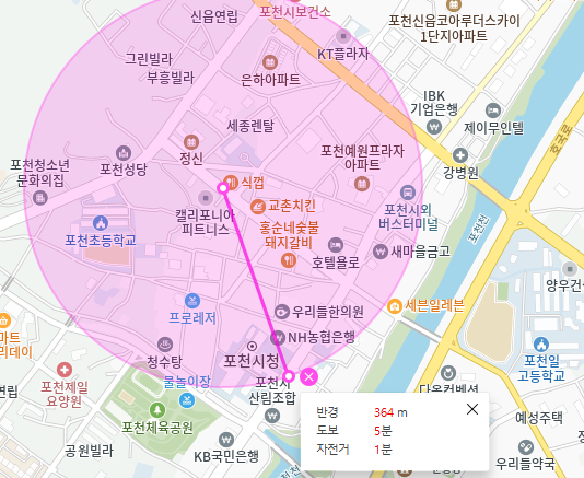 [신규] 포천시 월주차_포천시청 인근 24시 전일 단독 주차장