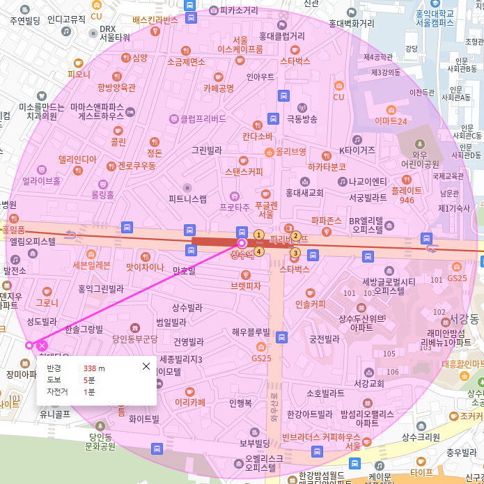 상수역 월주차는 주만사로 딱 3분도 안걸리는 주차장 저렴한 가격 편의 제공