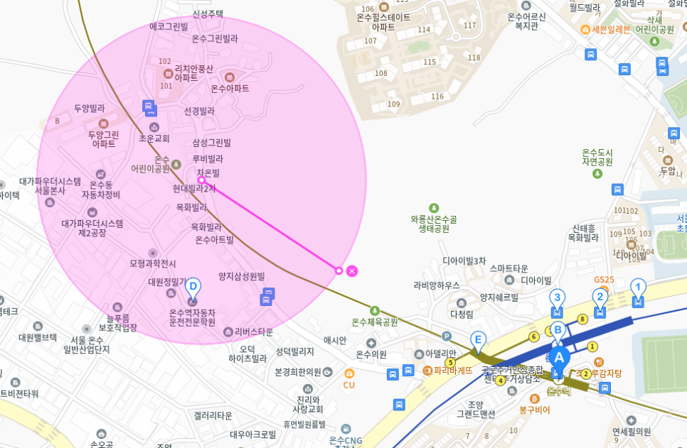 온수역 월주차_온수어린이공원 인근에 위치한 24시간 월주차장 소개