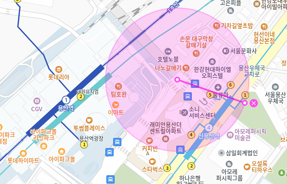 한강로동 월주차_용산역 인근에 위치한 24시간 월주차장 추천