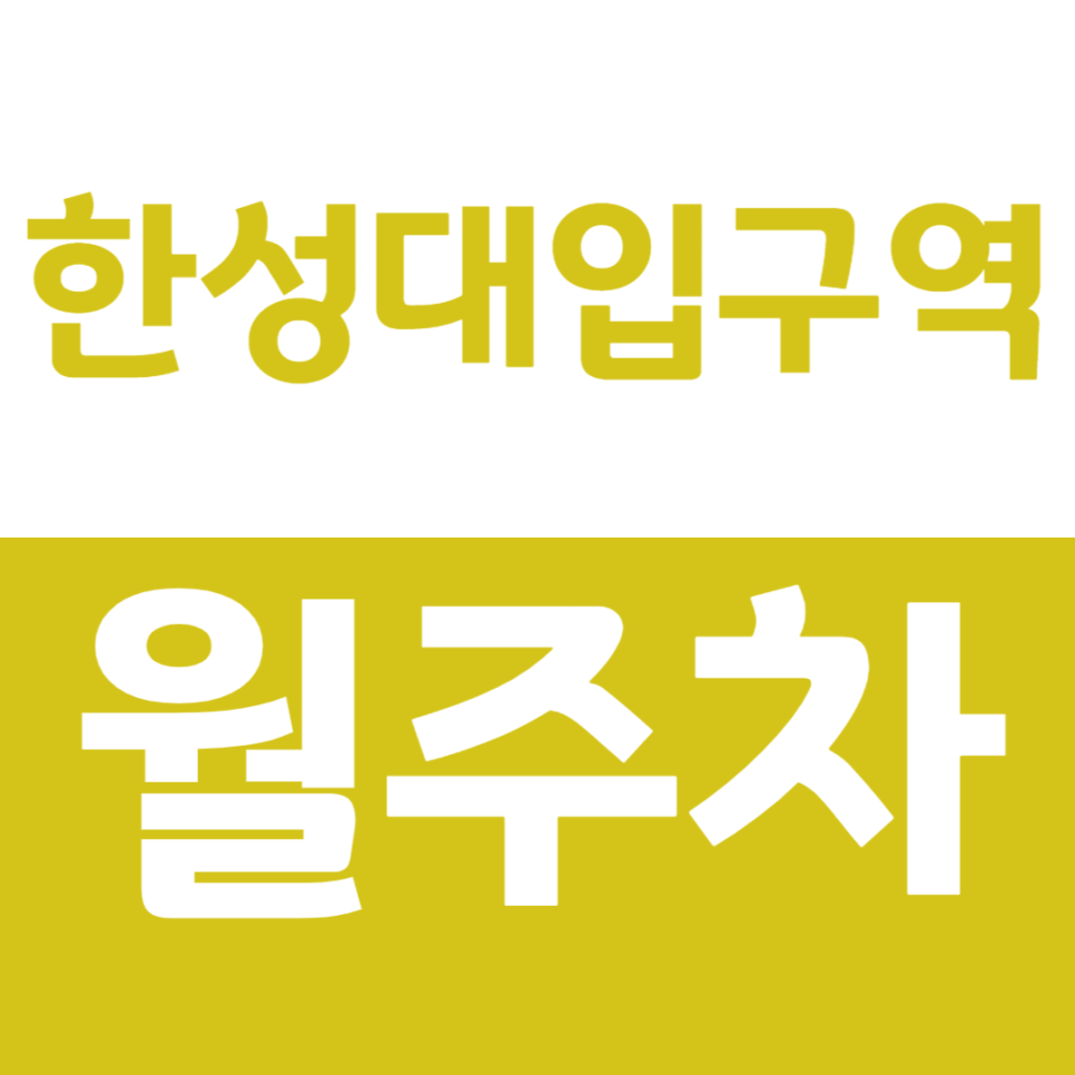한성대입구역 월주차_주차문제는 주만사로 쉽게 해결해 보세요 대표 이미지