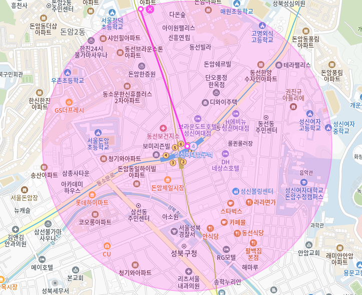 돈암동 월주차 돈암동 성신여대입구역 인근 월주차장을 안내합니다.