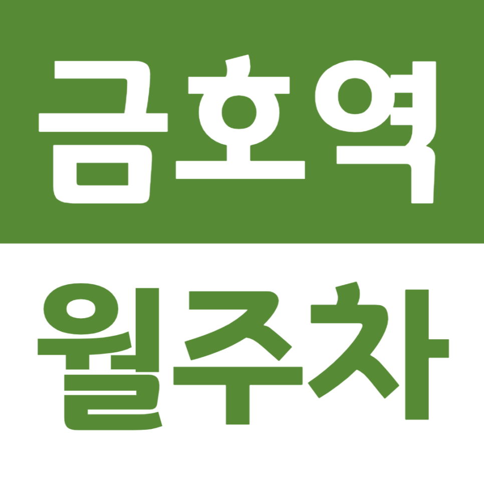 금호역 월주차 3번 출구 인근 초역세권 월주차장 소개 대표 이미지