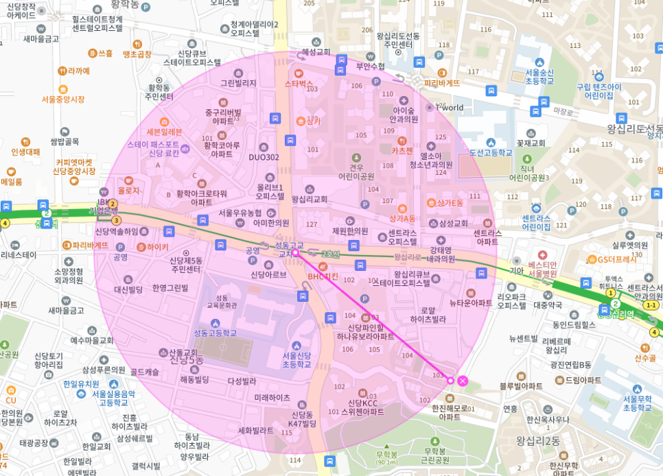 신당동 월주차 상왕십리역 인근 월 주차권으로 주차 불편 해결