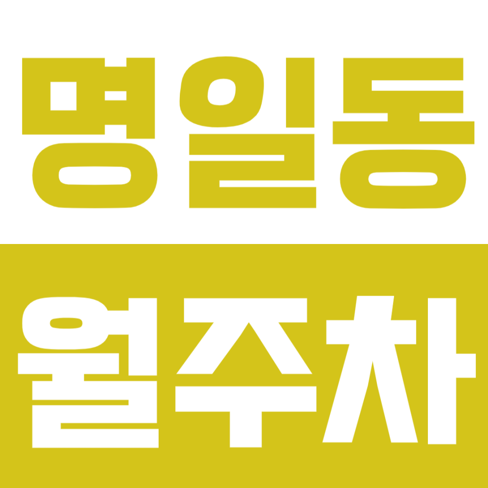 명일동 월주차 명일역 인근 24시간 가성비 주차장을 여러분께 추천해요! 대표 이미지