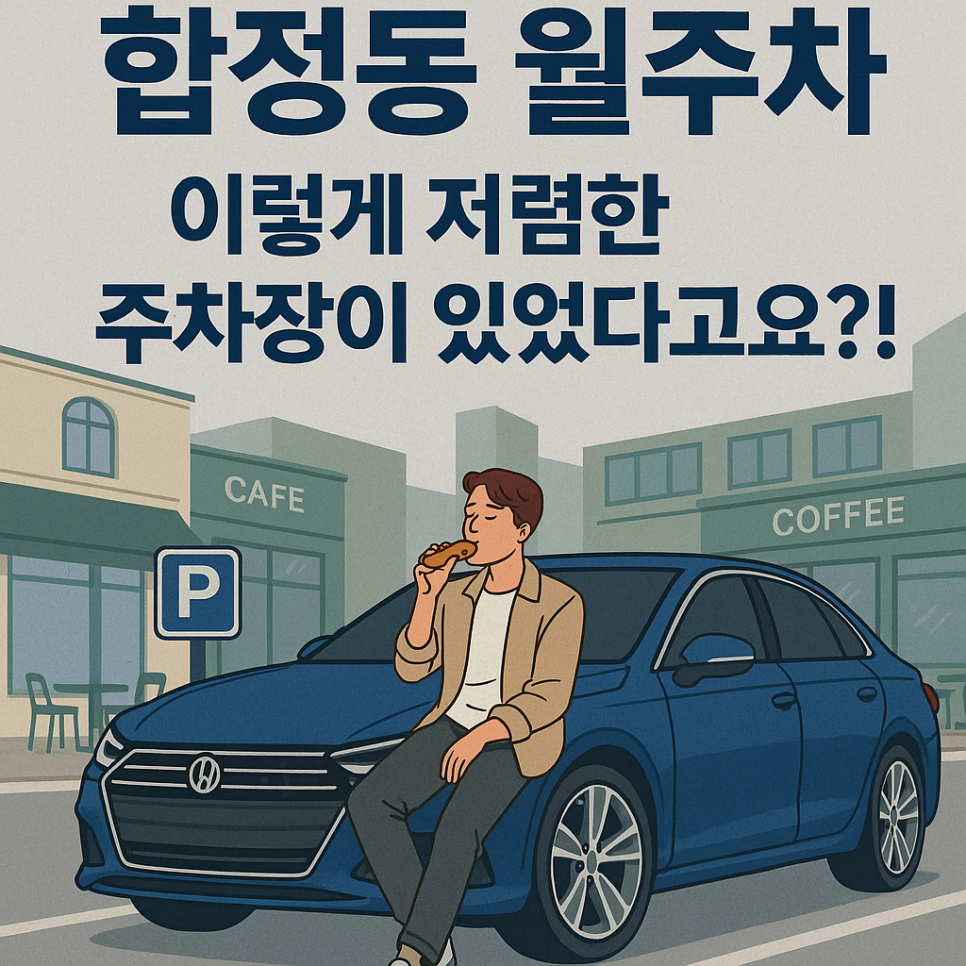 합정동 월주차: 이렇게 저렴한 주차장이 있었다고요?! 대표 이미지