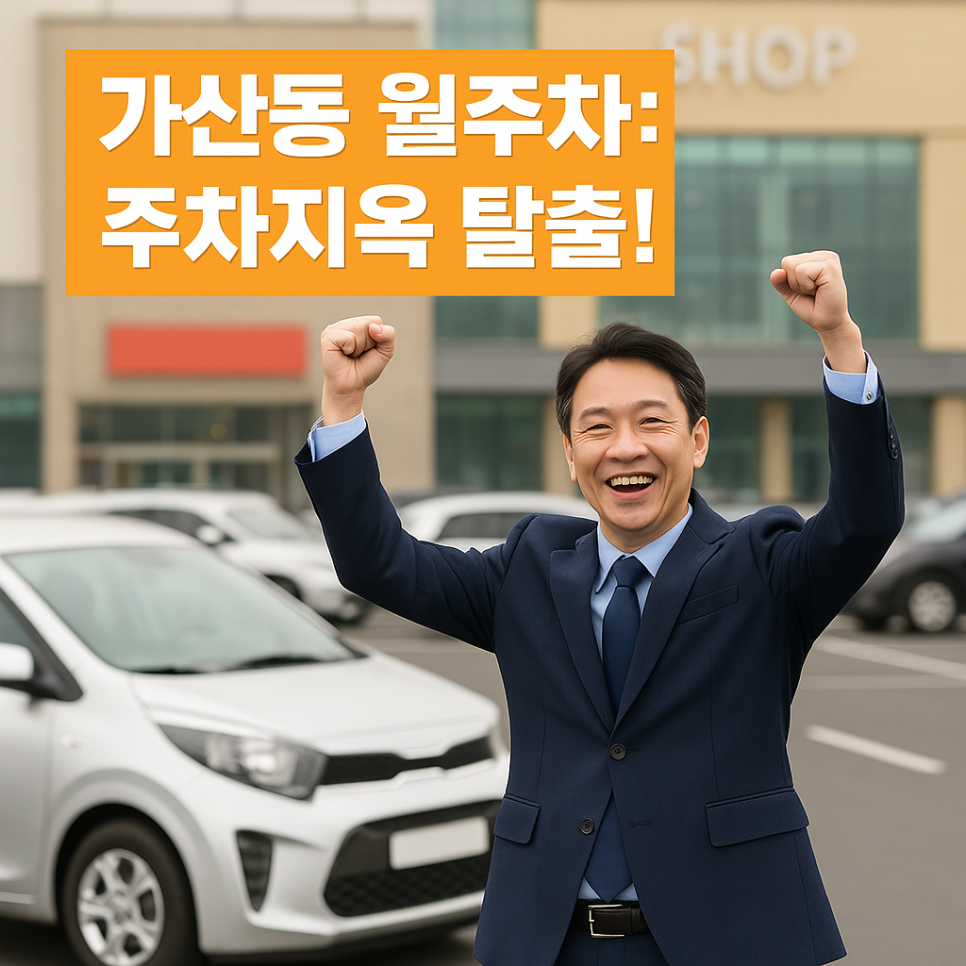 가산동 월주차: 주만사로 주차지옥 탈출! 대표 이미지