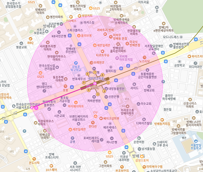 내방역 월주차 | 내방역 24시간 이용 가능한 월정기 주차 공간!