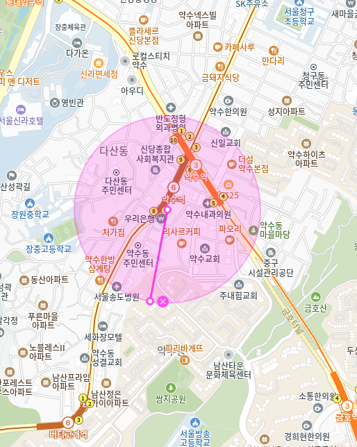 약수역 월주차 | 약수역 바로 앞, 생활권 한 가운데 월정기 주차장 알려드려요