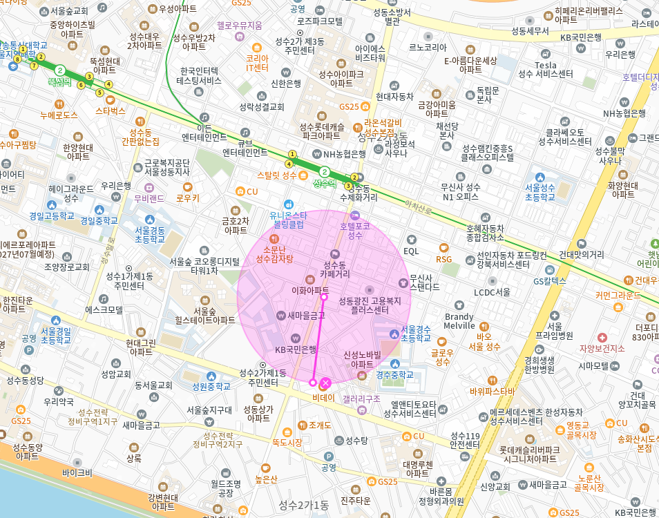 성수동 월주차 | 성수역 메인거리 큰 길가에 딱 좋은 월주차장을 소개합니다