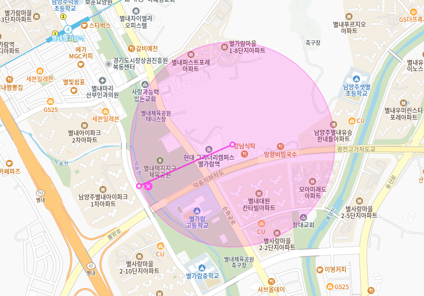 별내동 월주차 | 별내별가람역 별가람 고등학교 인근 가성비 월정기 주차장