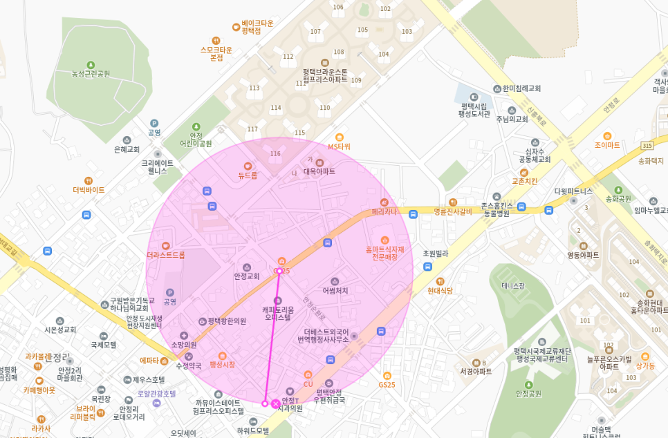 안정리 월주차 | 평택 팽성읍 안정리에 편리한 월정기권 주차장