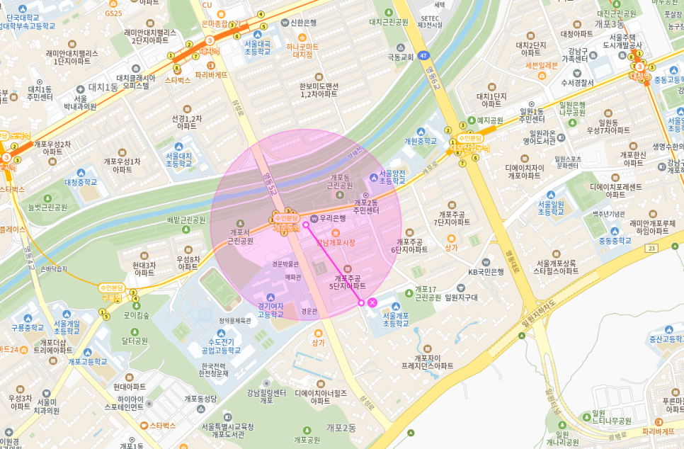 개포동 월주차 | 개포동역 바로 앞인데 13만원대의 월정기권이라니?! 장기주차 원하시는 분 여기예요!