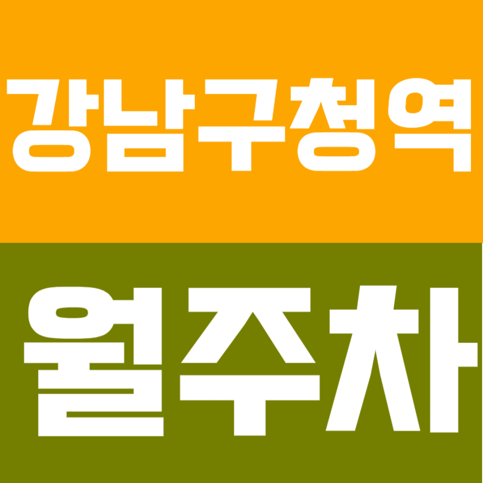 강남구청역 월주차 | 역 도보 3분 거리의 초역세권 24시간 이용 가능 정기 주차 대표 이미지