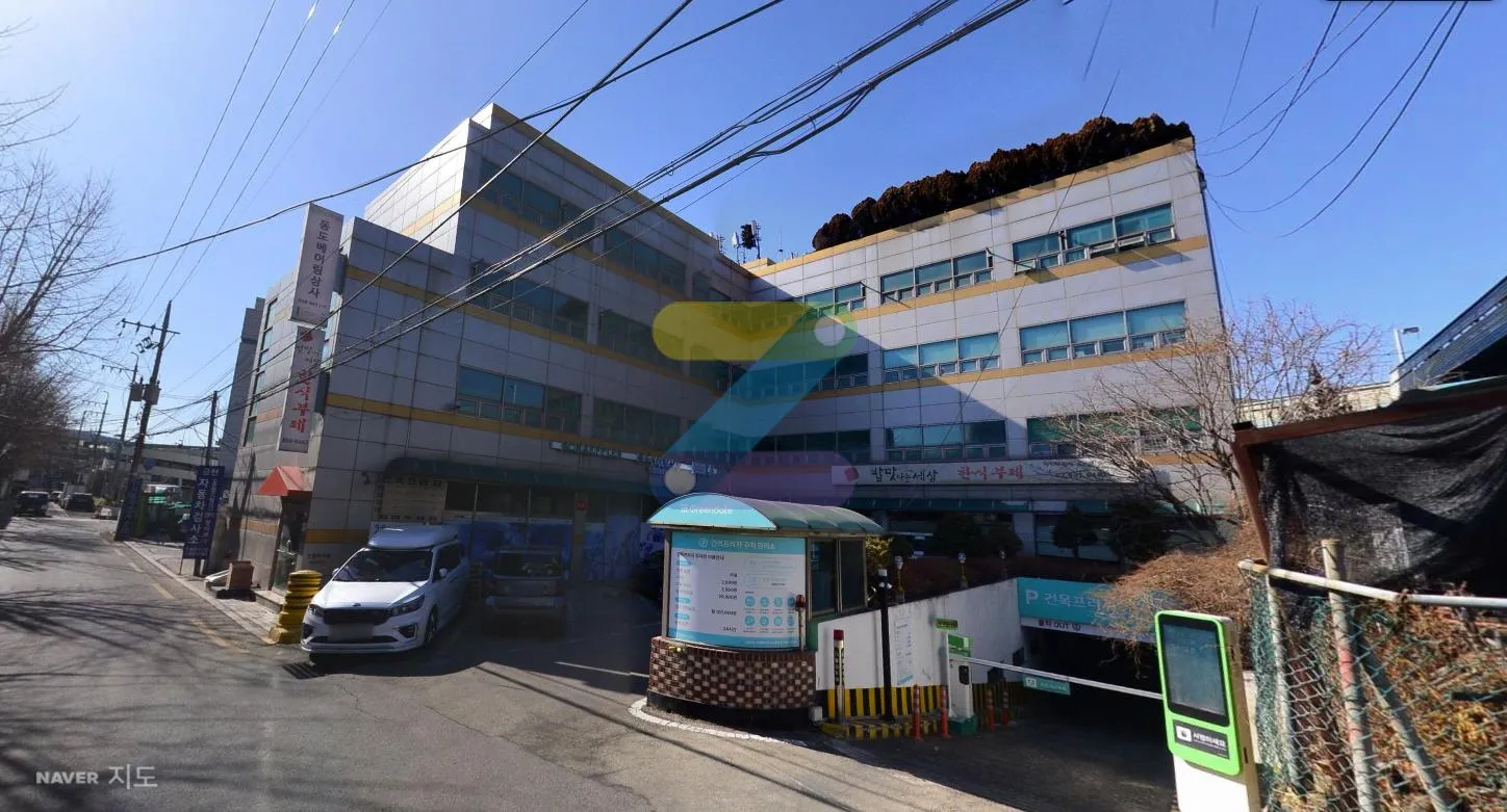 그린도트 건목프라자 주차장 사진